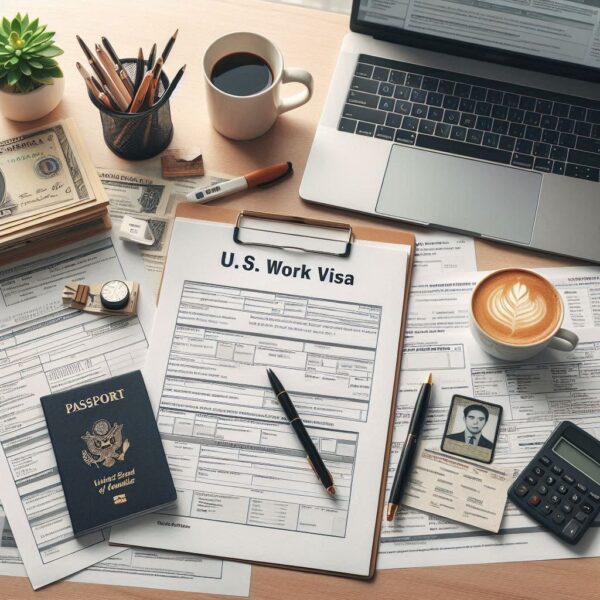 مدارک مورد نیاز برای دریافت ویزای کاری ایالات متحده آمریکا